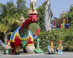 There are more than 30,000 Lego models at Legoland There are more than 30,000 Lego models at Legoland created from more than 62 million colorful Lego bricks. The largest model is the